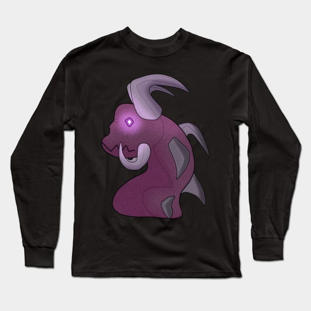 Pink Beast Long Sleeve T-Shirt by Coat